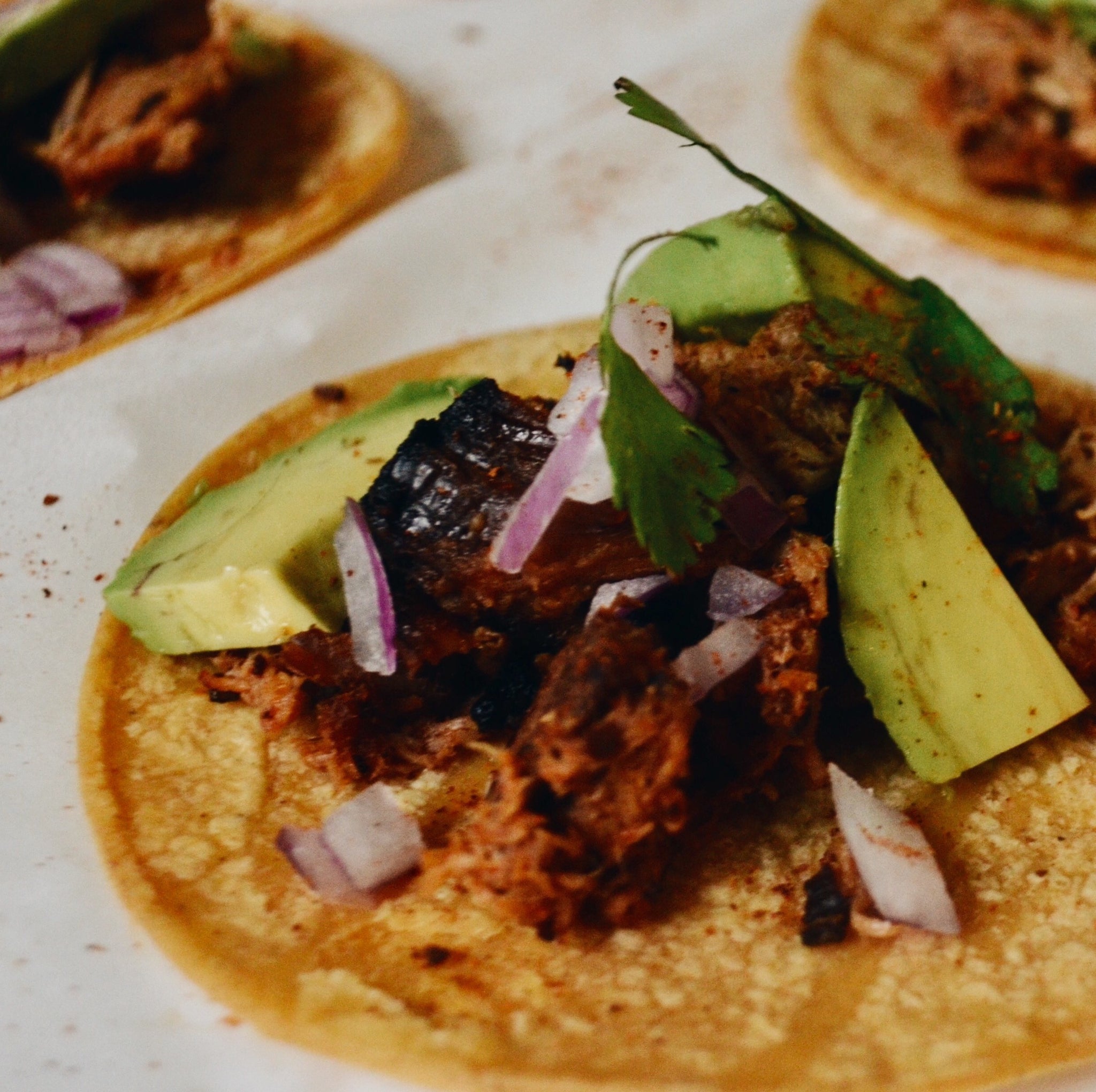 molé tacos