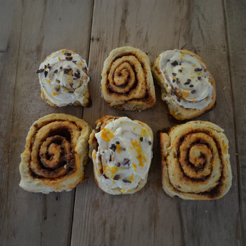 indi chocolate Molé Sweet Rolls